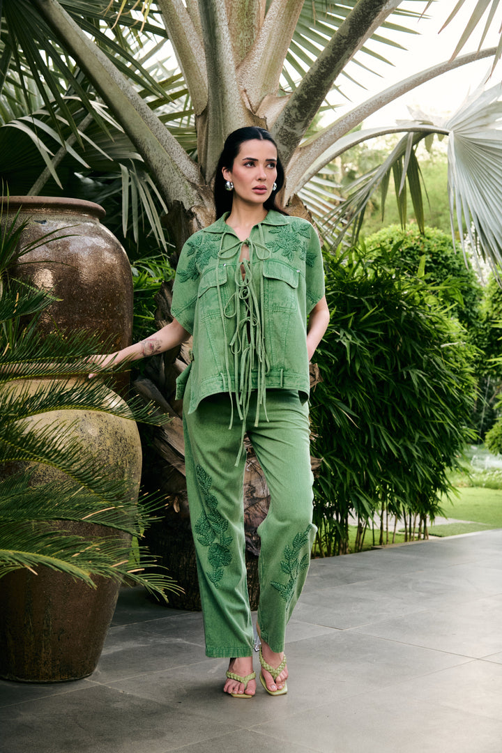 Yaeko Denim Coord Set