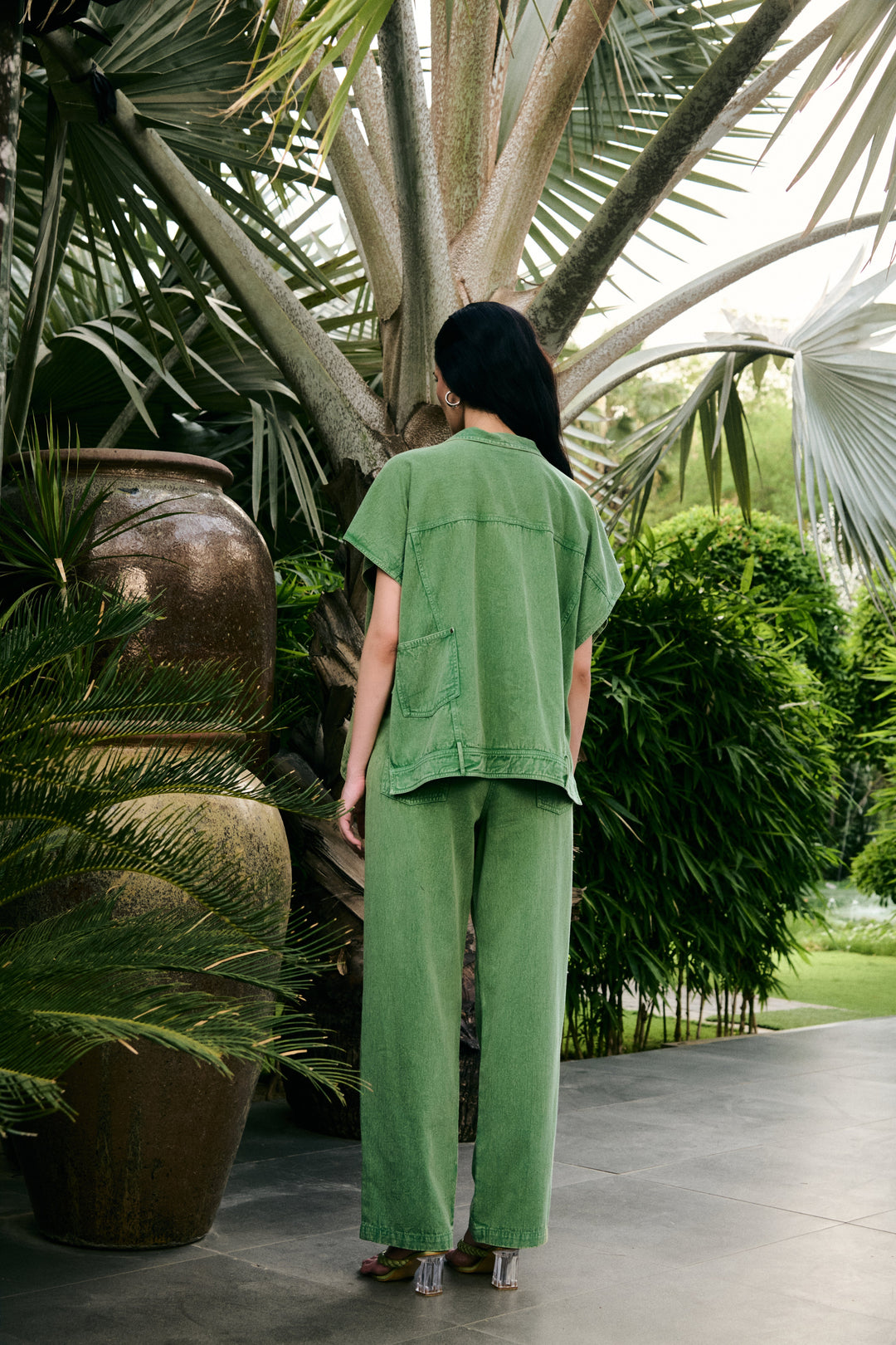 Yaeko Denim Coord Set