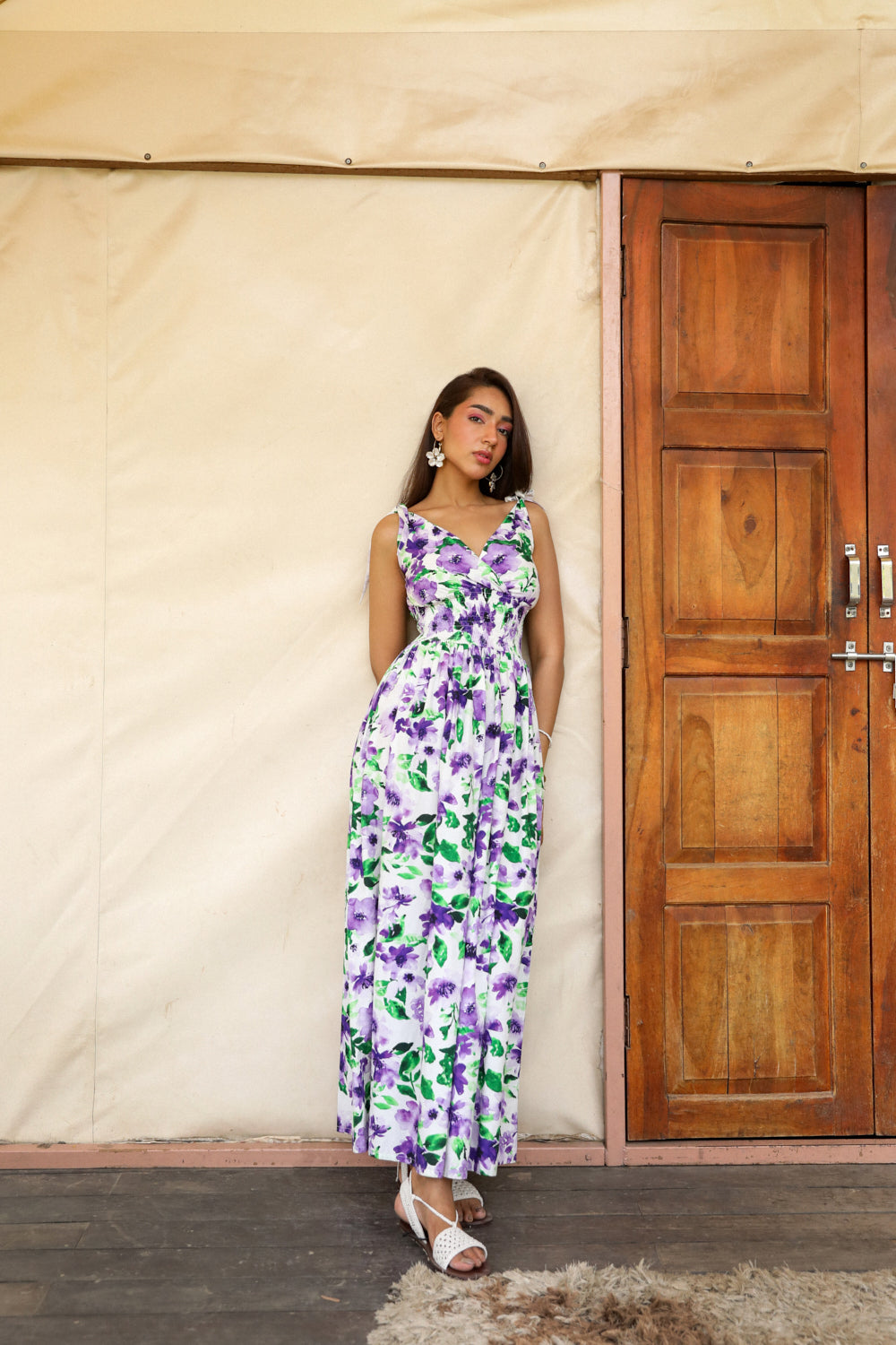 Whitley floral dress
