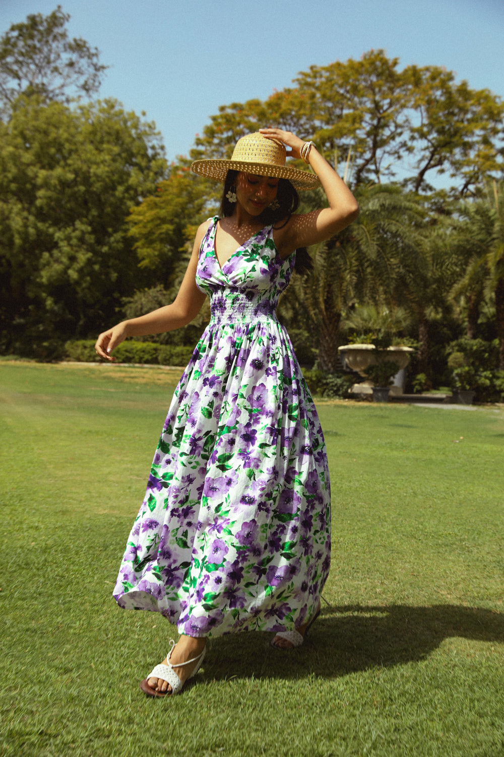 Whitley floral dress