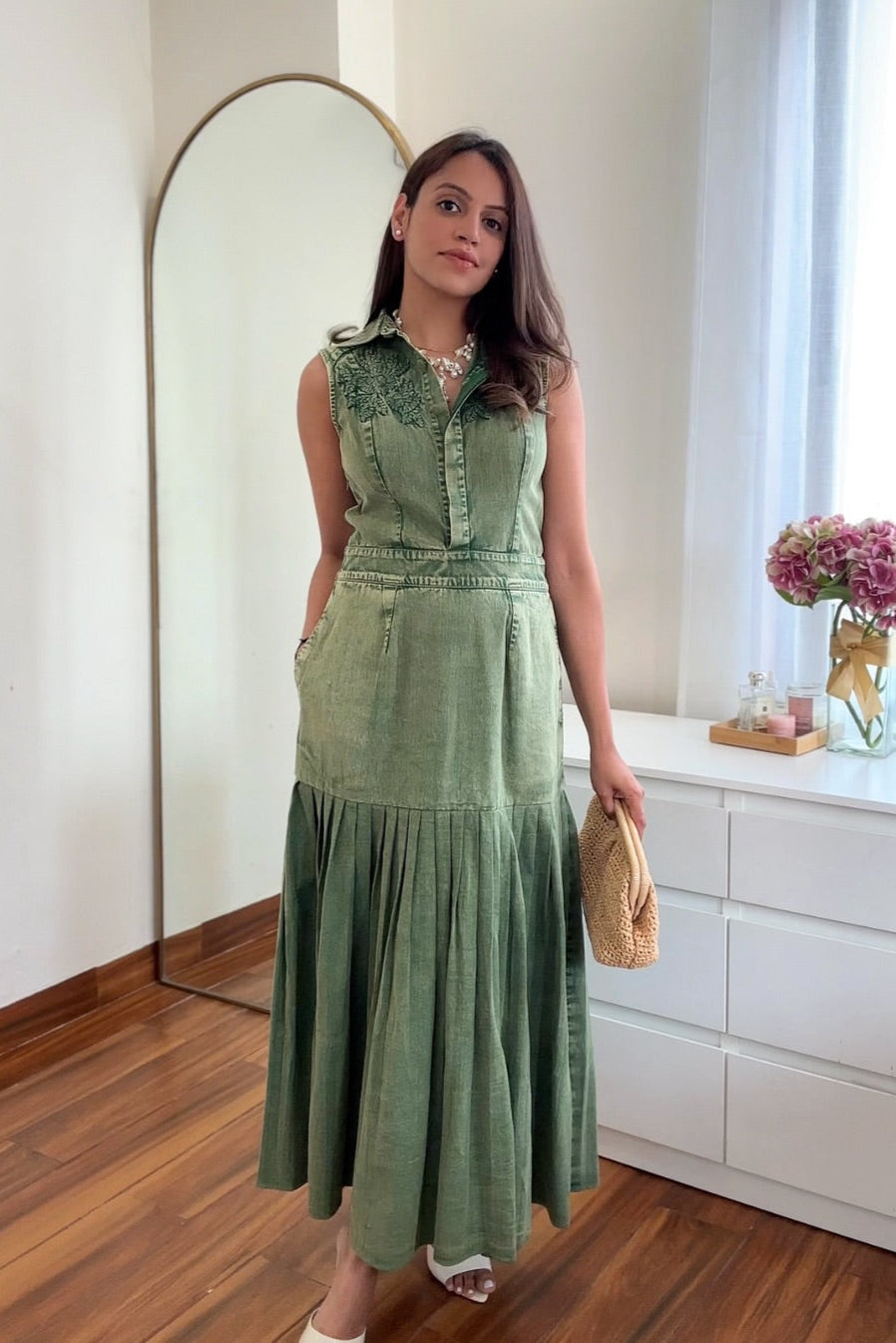 Nova denim dress