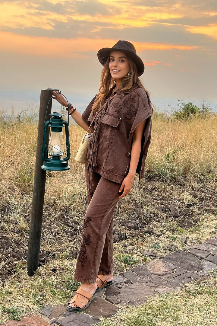 Kennedi Denim Top