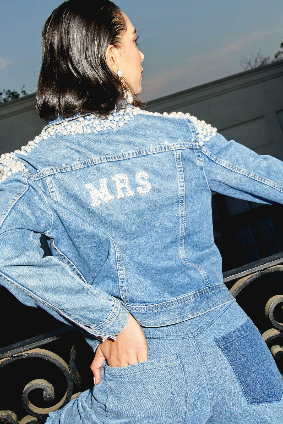 Alba Denim Co ord set